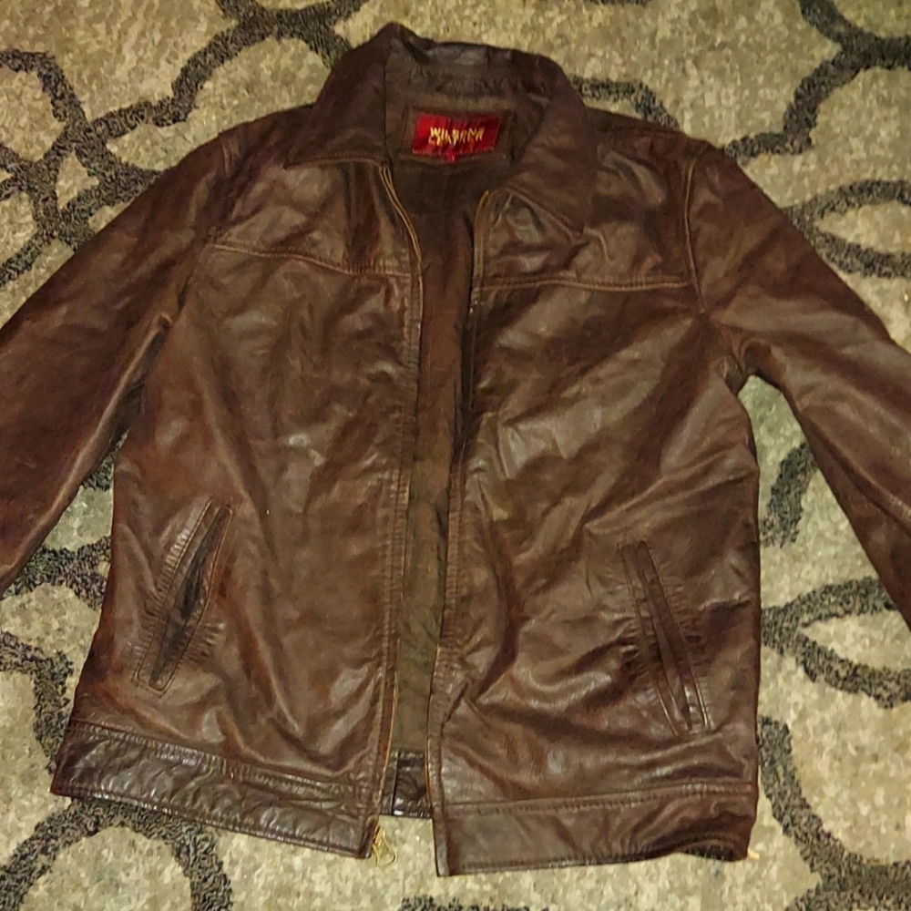 Leather jacket